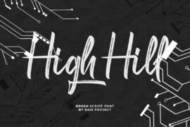 High Hill Demo Font