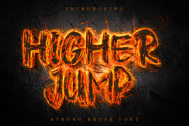 Higher Jump Font