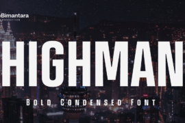 Highman Trial Font