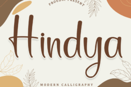 Hindya – PERSONAL USE Font