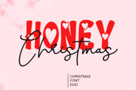 Honey Chritsmas – Personal Use Font