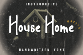 House Home Font