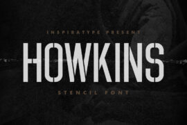 HOWKINS FREE Font
