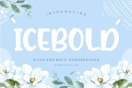 ICEBOLD Font