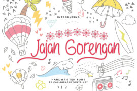 Jajan Gorengan Demo Font