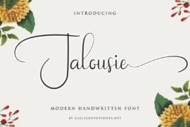 Jalousie Demo Font