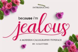 Jealous Script Font