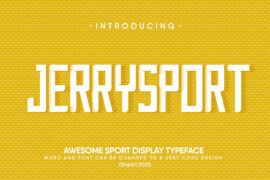 JerrySport Font Family