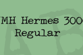 JMH Hermes 3000 Font