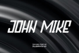 John Mike Demo Font Family