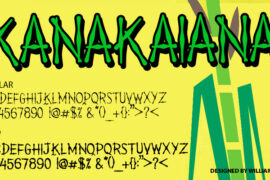 KanaKaiana Font Family