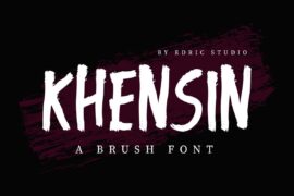 Khensin Demo Font