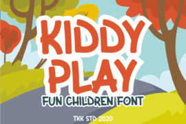 Kiddy Play Font
