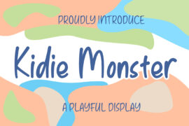Kidie Monster Font