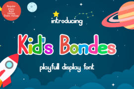 Kids Bondes Font