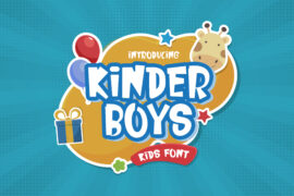 Kinder Boys Font