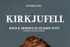 Kirkjufell Font