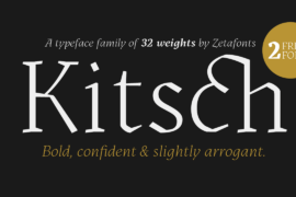 Kitsch Font Family