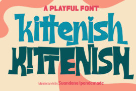 Kittenish DEMO Font