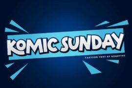 Komic Sunday Demo Font