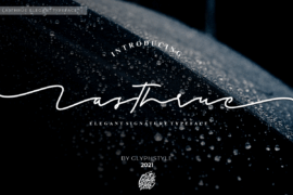 Lasthrue Demo Font