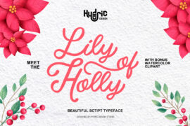 lily of holly DEMO Font