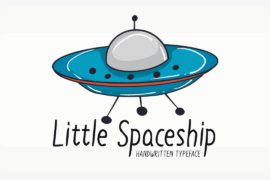 Little Spaceship Font