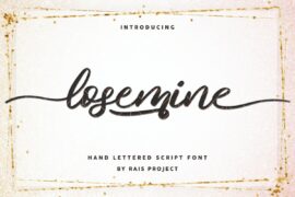 Losemine Demo Font