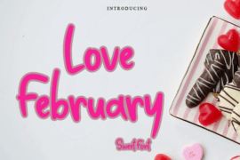 Love February Font