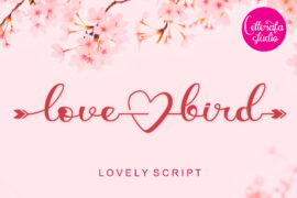 lovebird – Personal Use Font