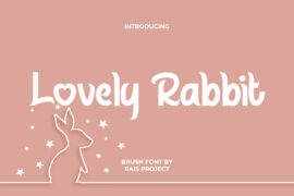 Lovely Rabbit Demo Font Family