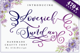Lovesick Sunday Font Family