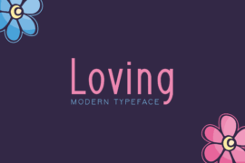 Loving Font