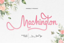 Machington Demo Font