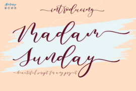 Madam Sunday Font Family