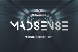 MADSENSE FREE TRIAL Font