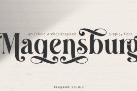 Magensburg Font