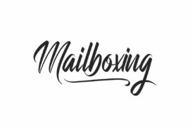 Mailboxing Demo Font