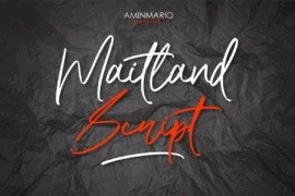 Maitland Script Font
