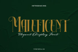 Maleficent Font