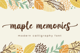 Maple Memories Font Family