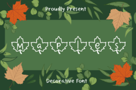 Maples Font