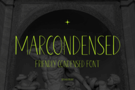 MARCONDENSED Font