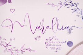 Marellia Script Font Family