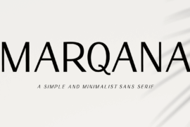 Marqana Font