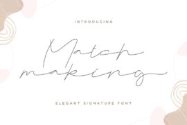 Matchmaking Demo Font