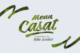 Mean Casat Font Family