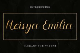 Meisya Emilia Demo Font