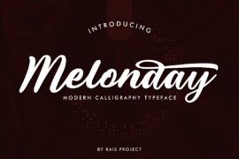 Melonday Demo Font