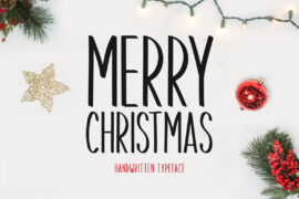 Merry Christmas Font
